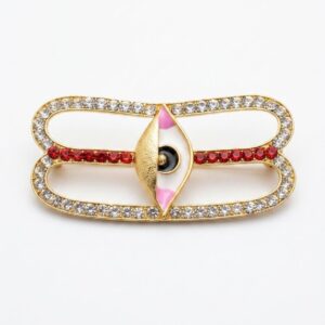 Premium Shiv Tilak with Trinetra Design | Handmade Rhinestone Mahadev Tilak for Shivling | Reusable Decorative Temple Tilak | Available in 4 Sizes