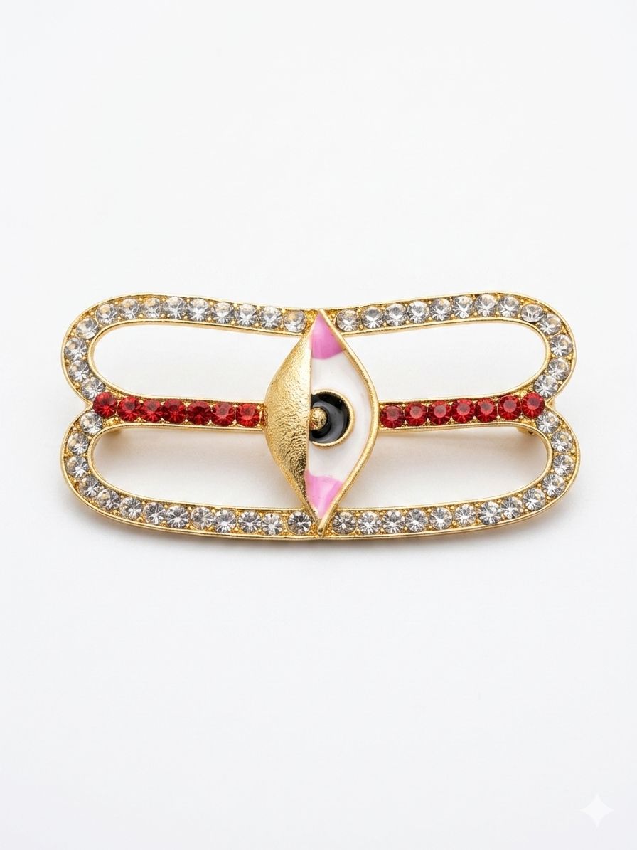 Premium Shiv Tilak with Trinetra Design | Handmade Rhinestone Mahadev Tilak for Shivling | Reusable Decorative Temple Tilak | Available in 4 Sizes